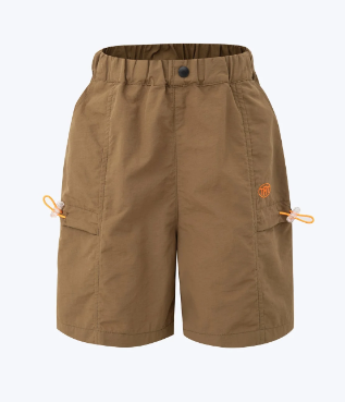 Nylon Cargo Shorts - Army Green