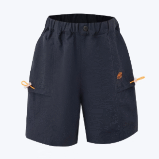 Nylon Cargo Shorts - Navy